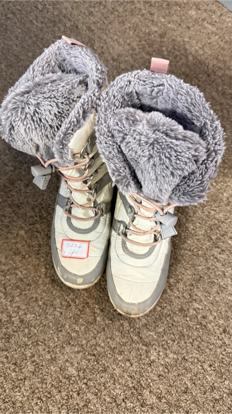 Winter Boots Size 4 and Size 7