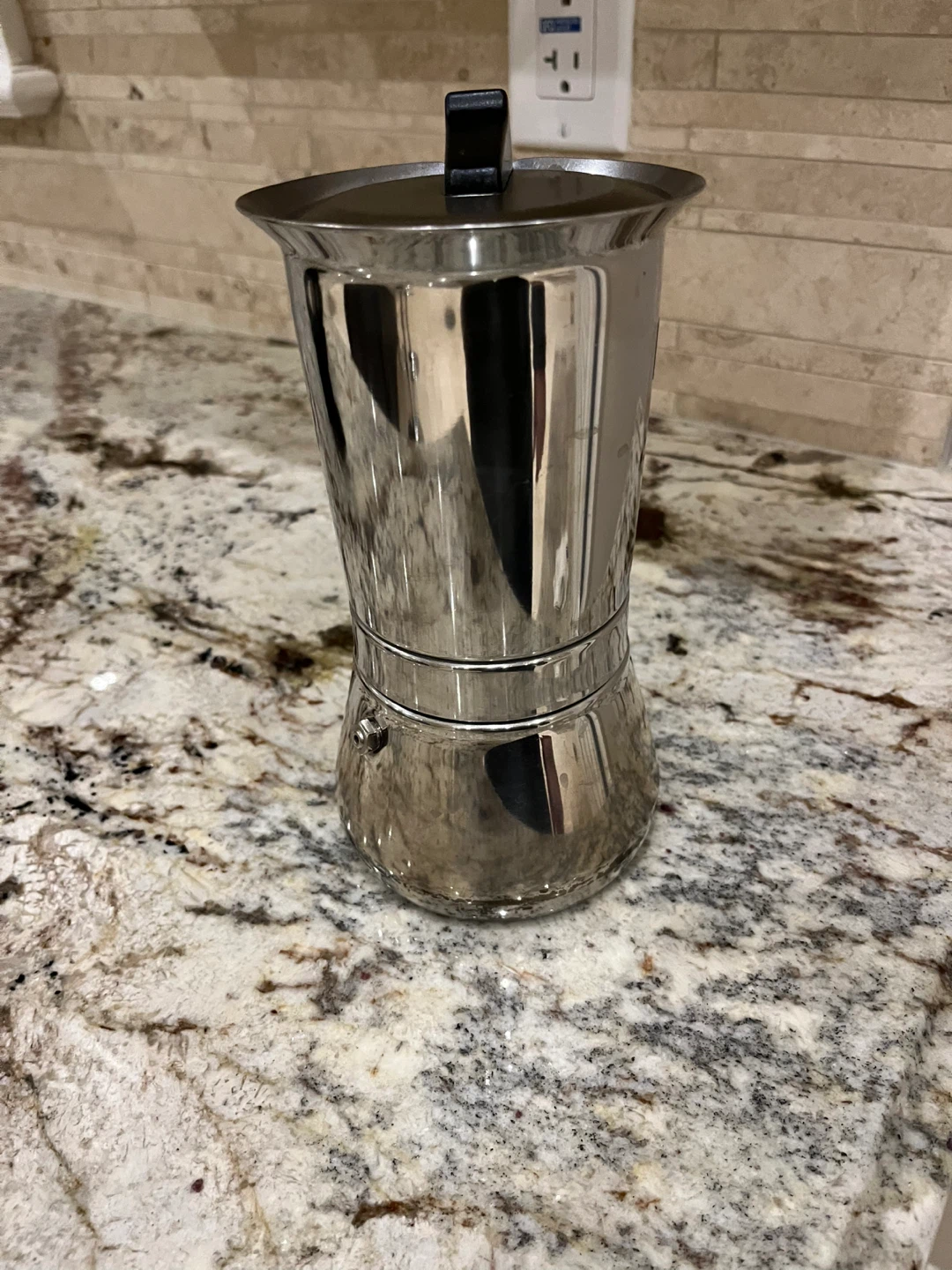 Vev Vigano Stainless Steel Stovetop Espresso Maker - photo 4