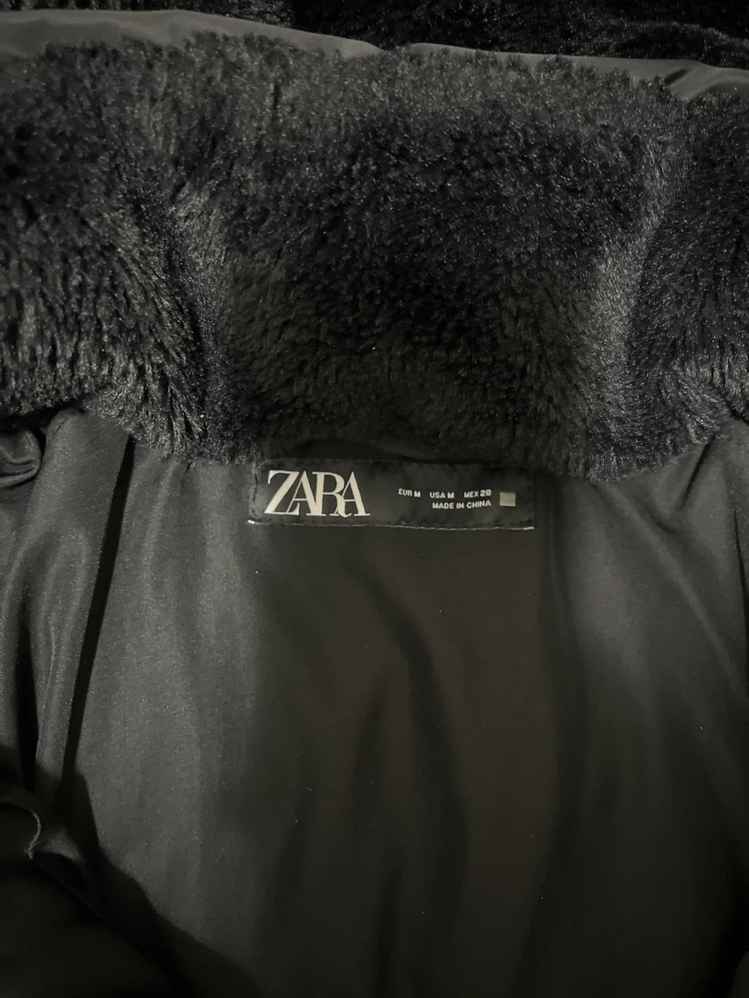 ZARA Black Puffer Jacket - photo 4
