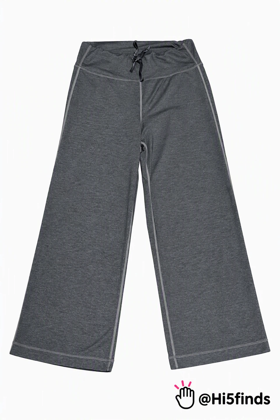 Lululemon Wide Leg Pants Grey