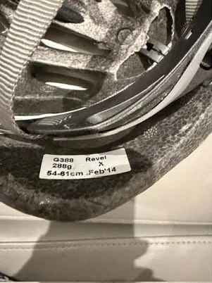 Giro Bike Helmet - Grey and White - photo 3
