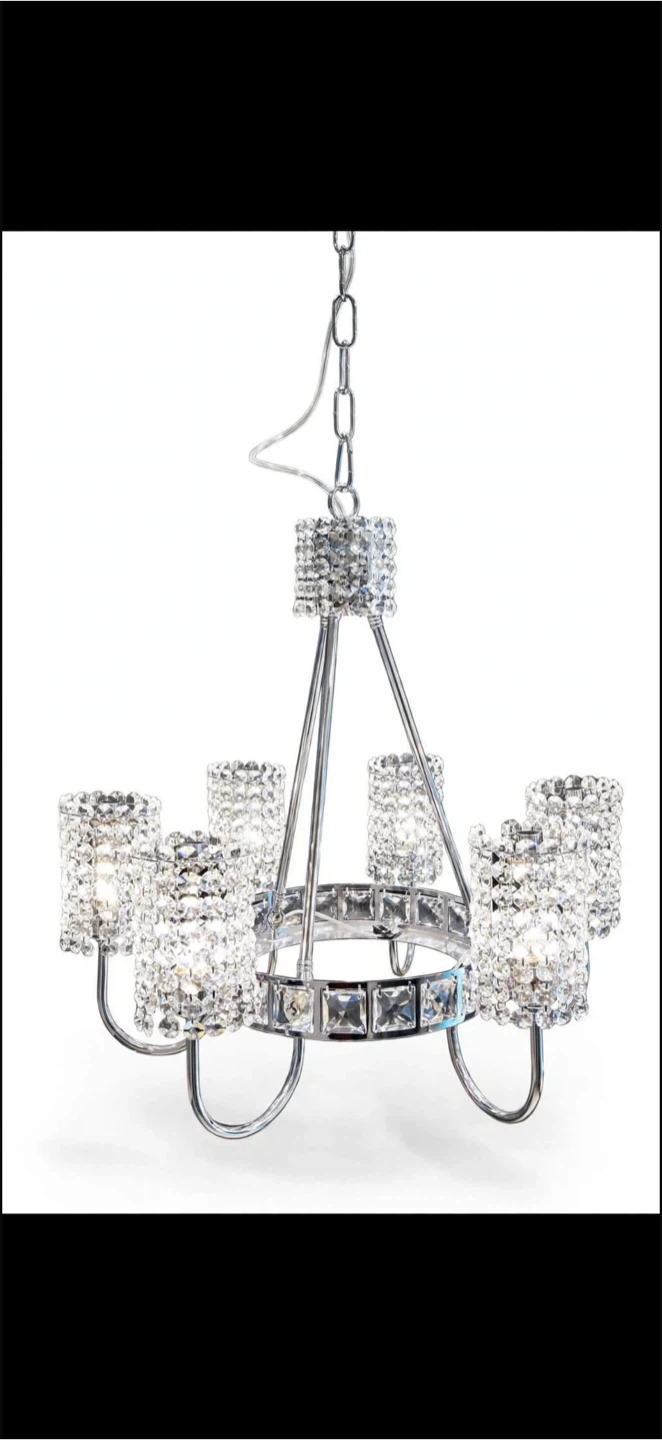 6-Arm Crystal Chandelier - brand new - photo 5