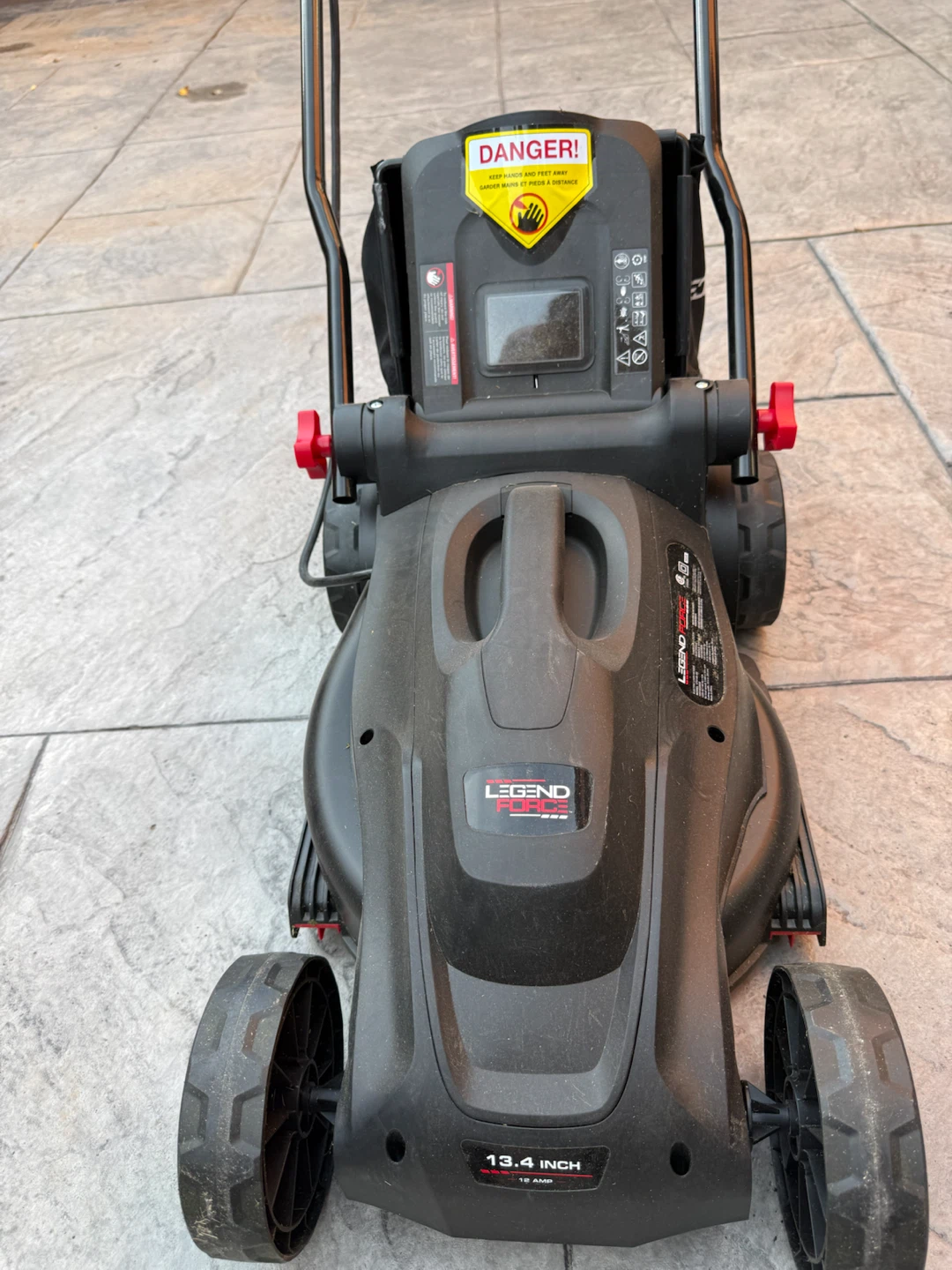 Legend Force 13.4 inch Electric Lawn Mower