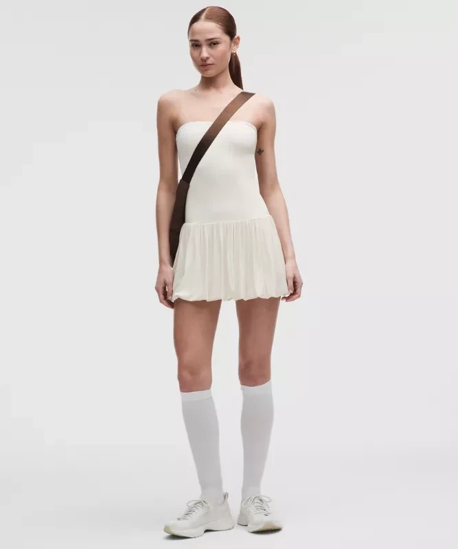 Lululemon Strapless Bubble Hem Dress / Skirt