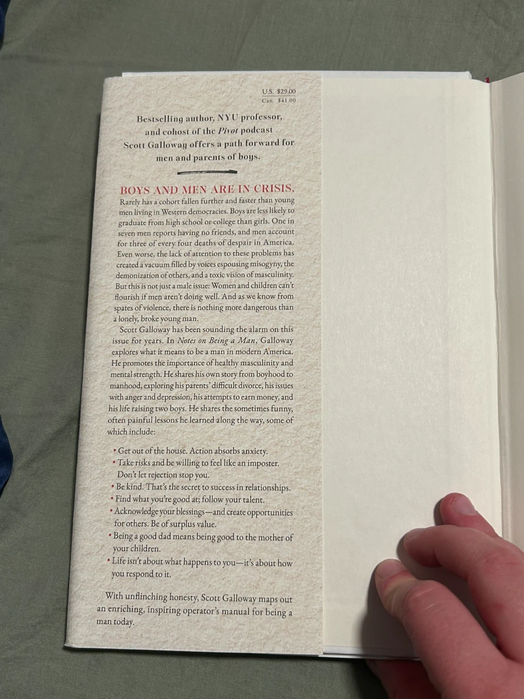 Notes on Being A Man by Scott Galloway - photo 3