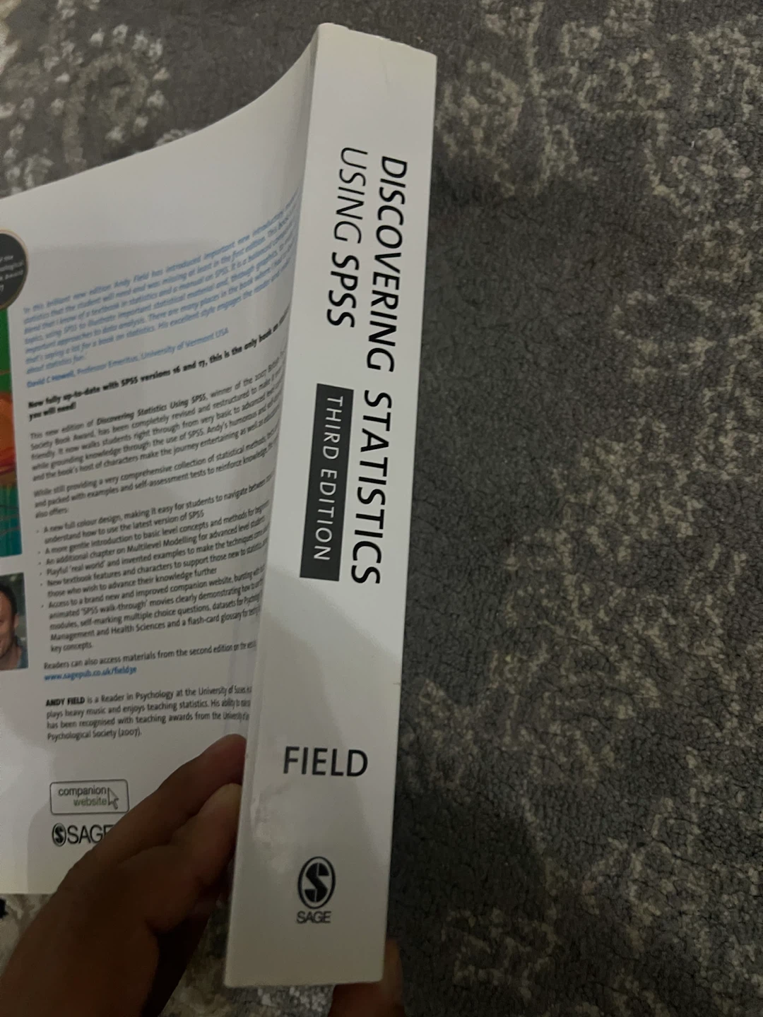 Discovering Statistics Using SPSS – 3rd Edition – Brand New - photo 3