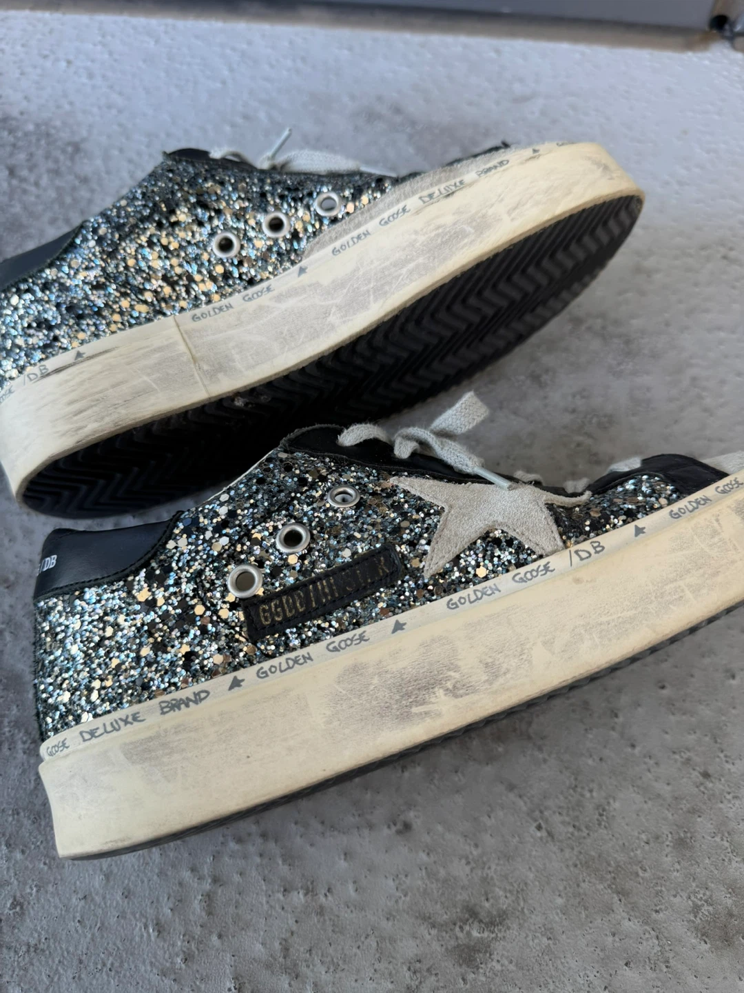 Authentic Golden Goose Hi Star Sneakers - photo 3
