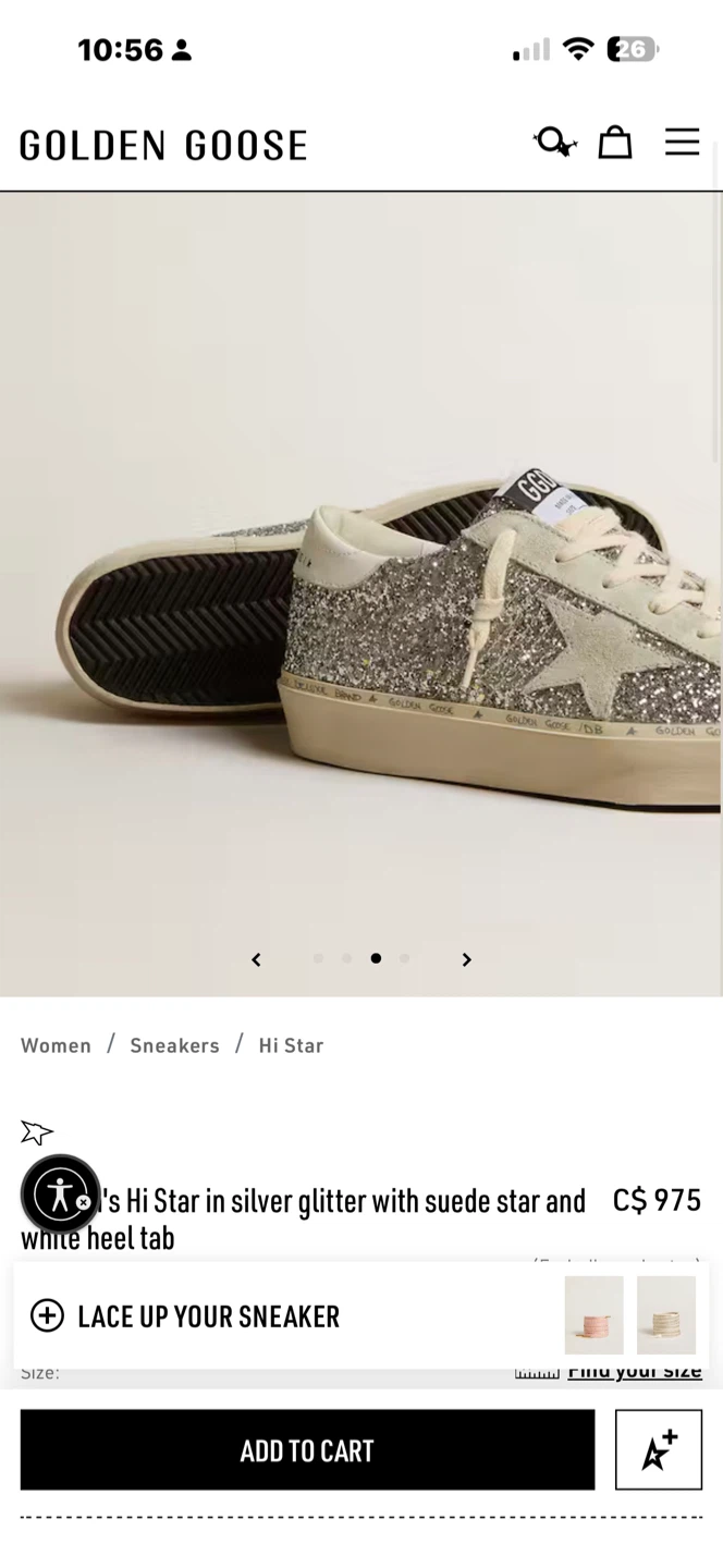 Authentic Golden Goose Hi Star Sneakers - photo 5