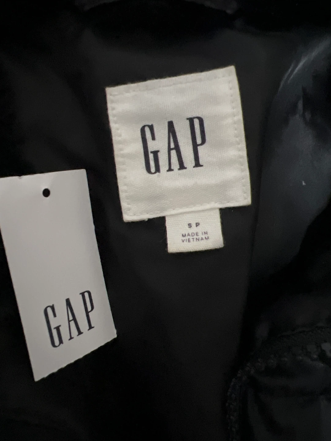 New Gap Black Puffer Jacket - photo 3