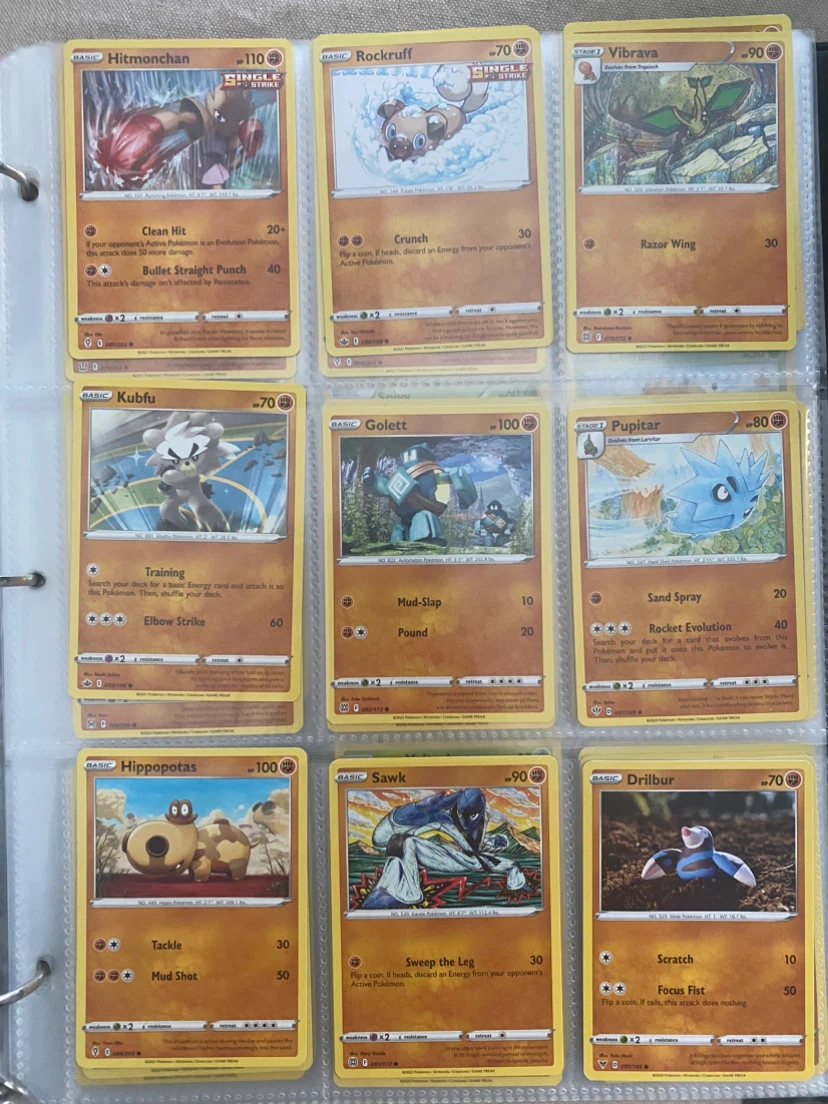 Assorted Pokémon Trading Card Collection