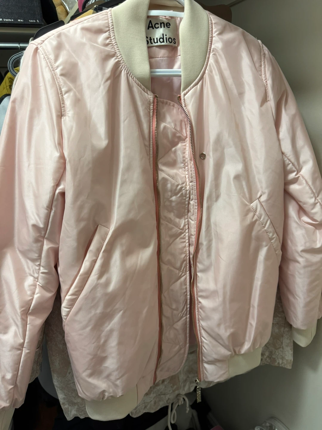 Acne Studios Nylon Bomber Jacket - photo 2