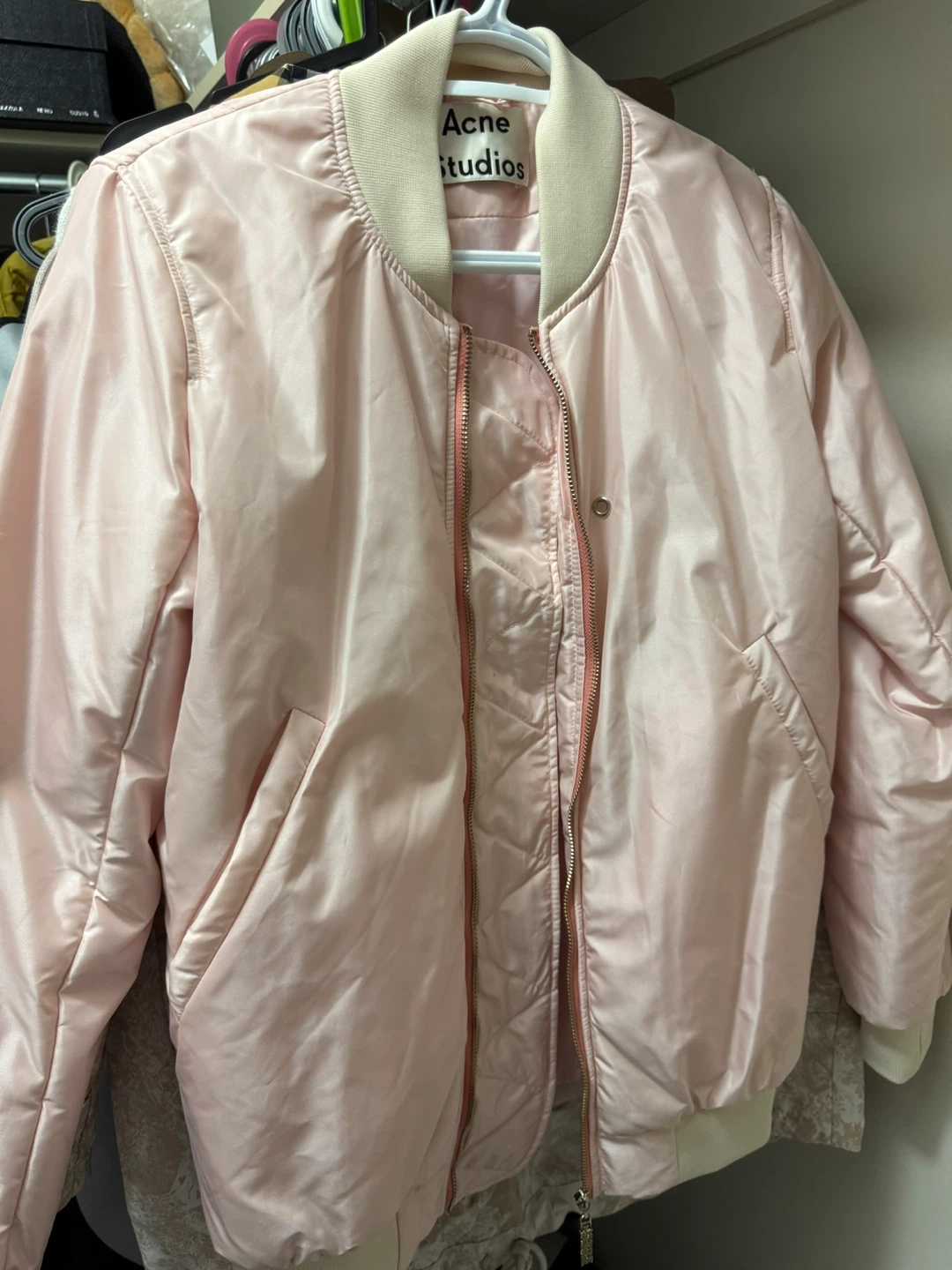 Acne Studios Nylon Bomber Jacket - photo 3