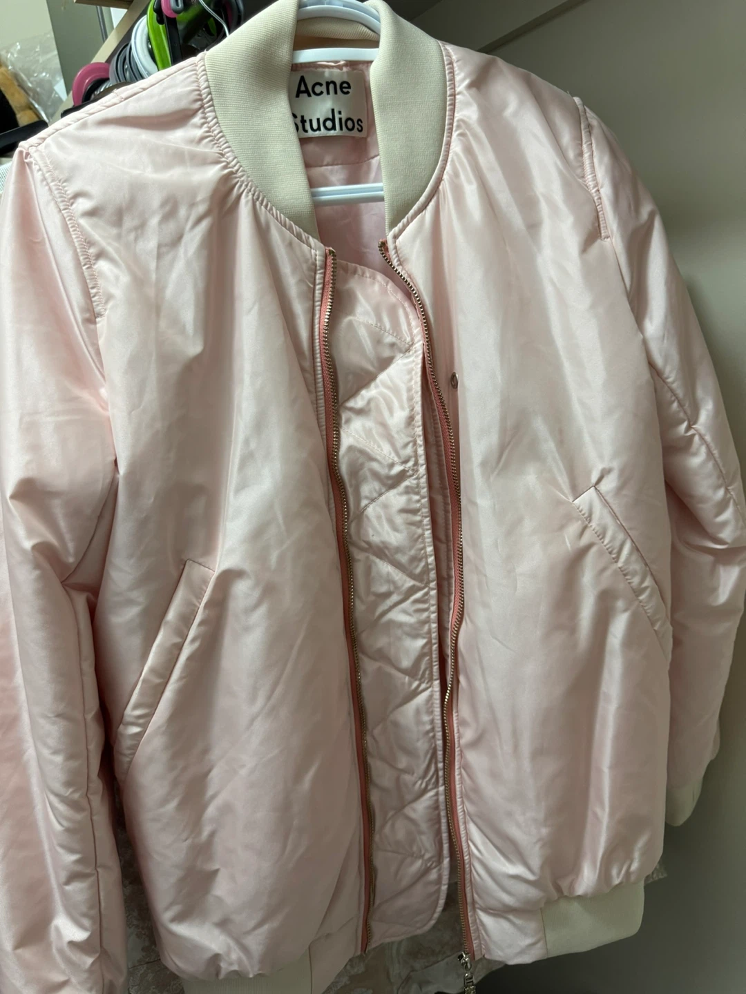 Acne Studios Nylon Bomber Jacket - photo 4