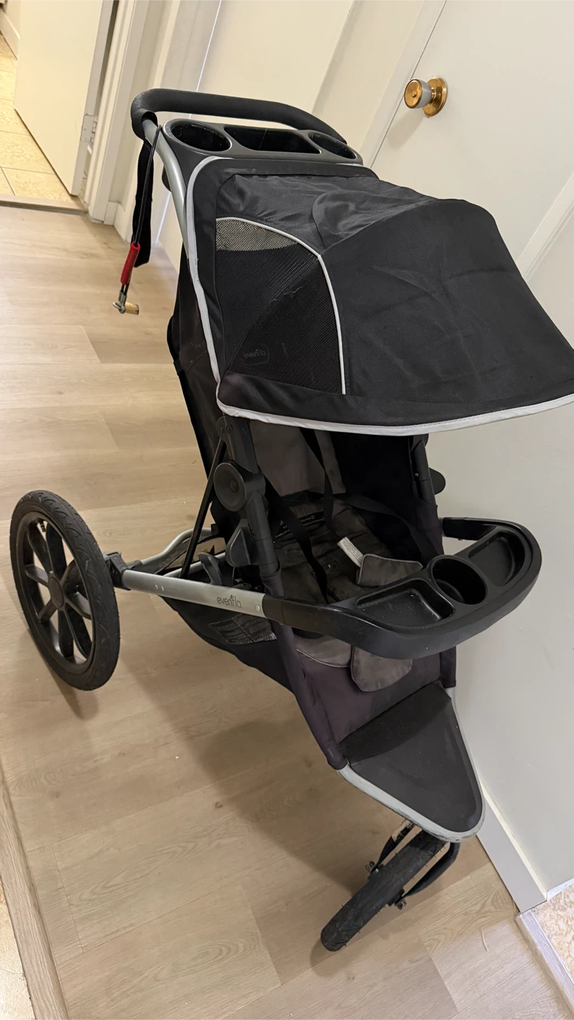 Evenflo Jogging Stroller with Car Seat - photo 4