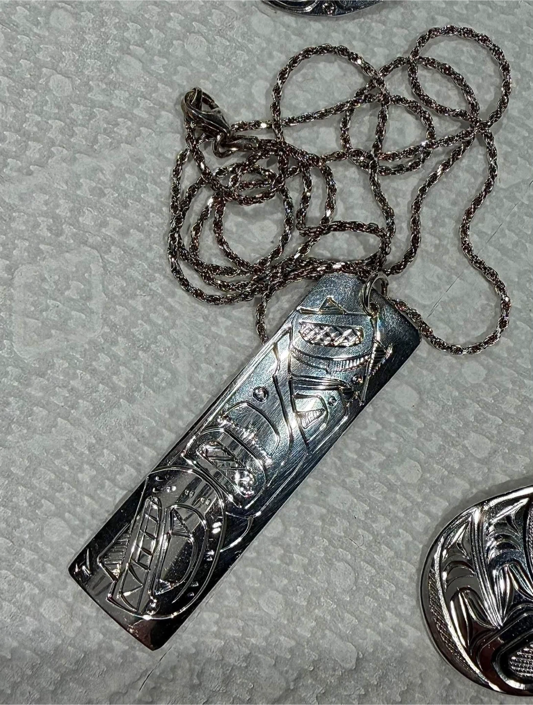 Indigenous Art Sterling Silver Jewellery Set - photo 2
