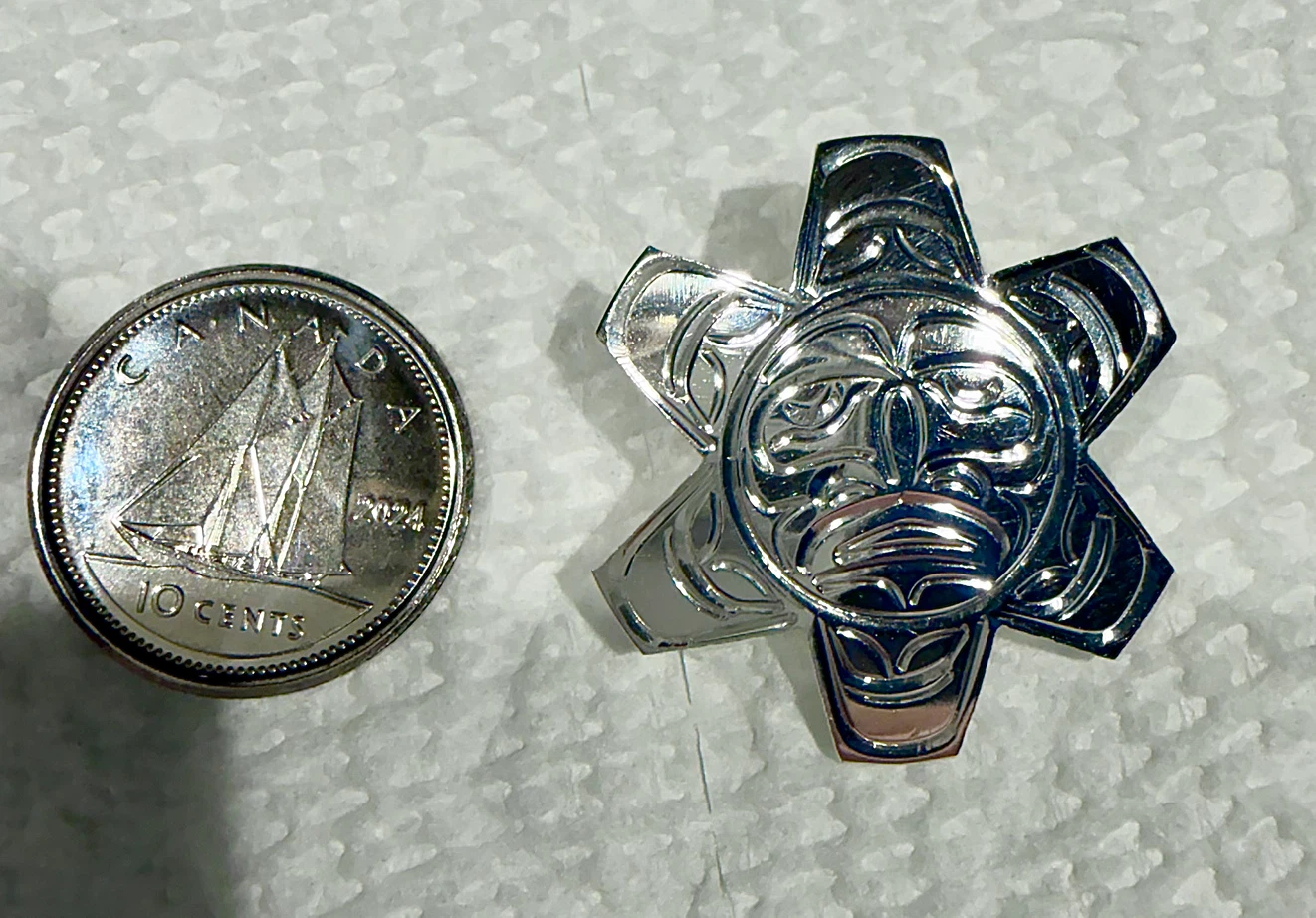 Indigenous Art Sterling Silver Jewellery Set - photo 3
