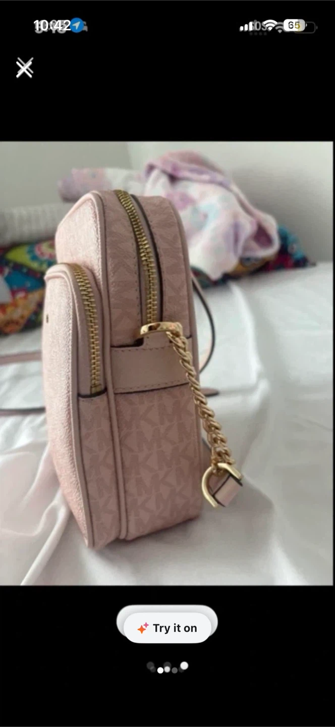 Michael Kors Pink Logo Crossbody Bag - photo 2