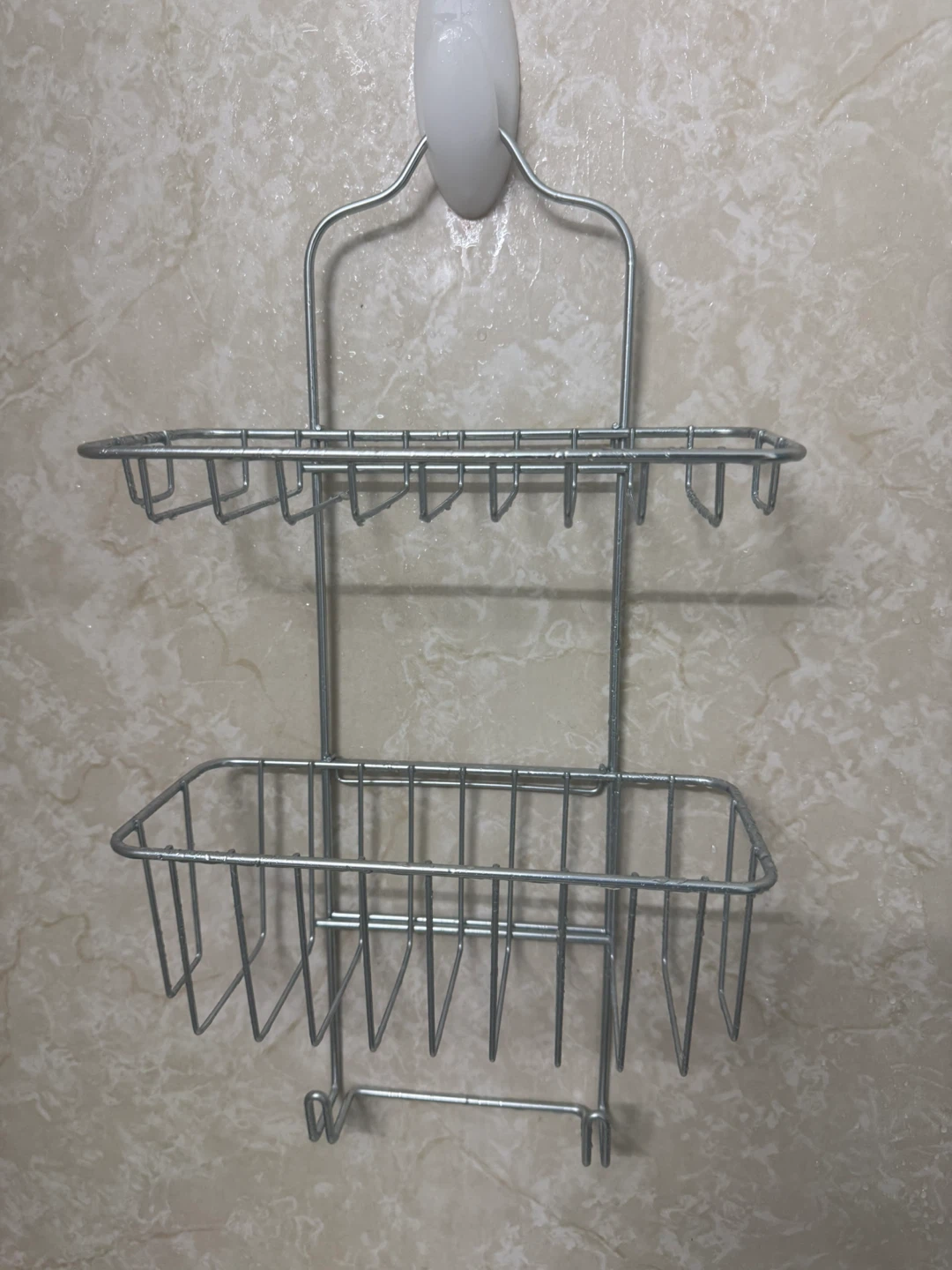 Two-Tier Metal Shower Caddy