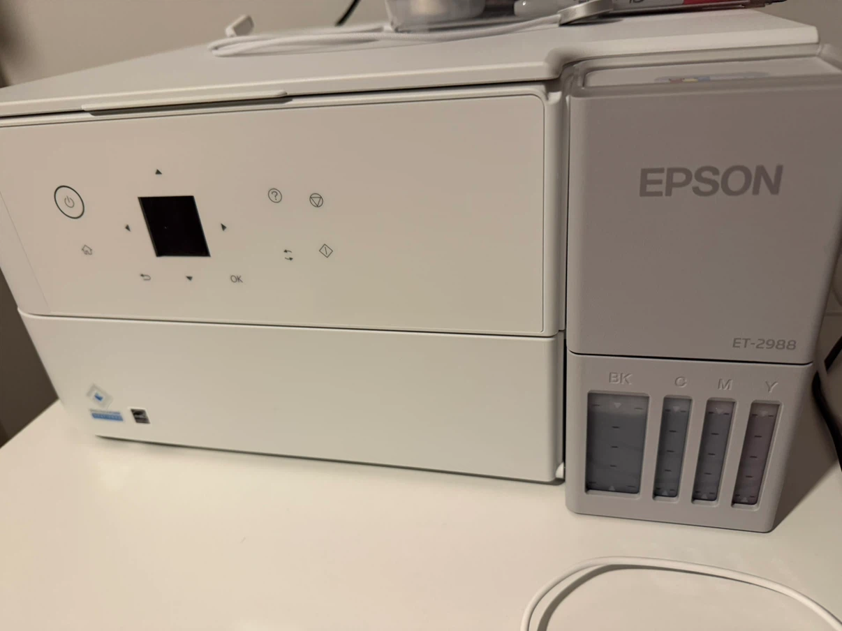 Epson EcoTank ET-2988 Wireless All-in-One Printer – White