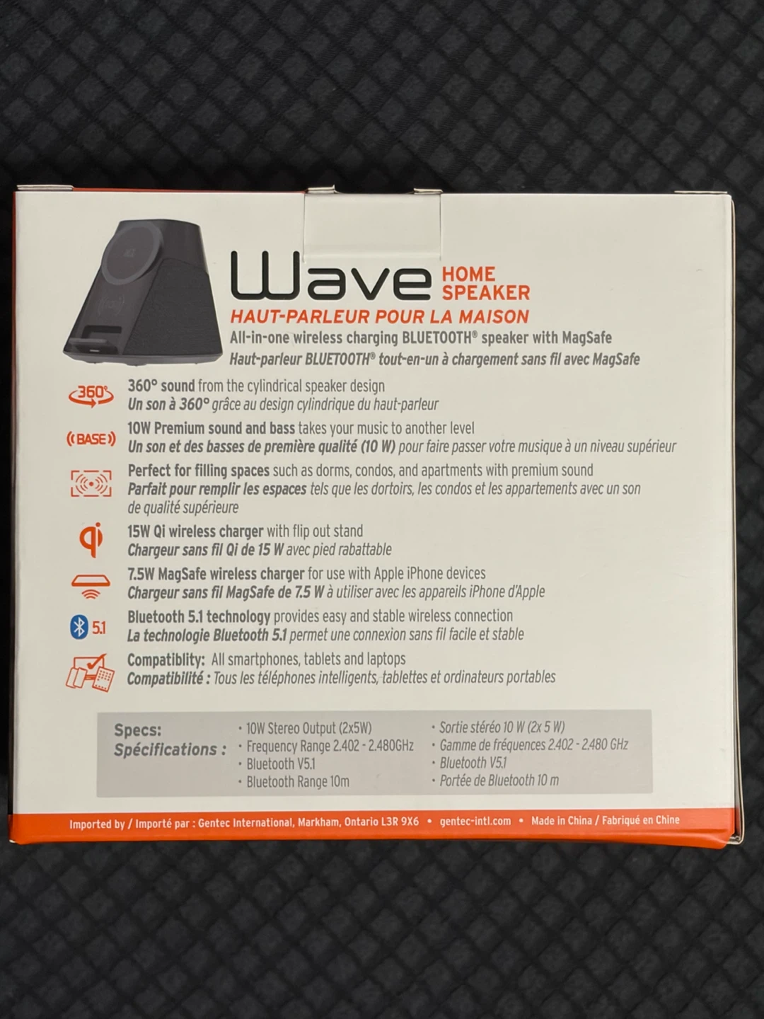 iQ Wave Home Speaker with Wireless Charging - photo 3