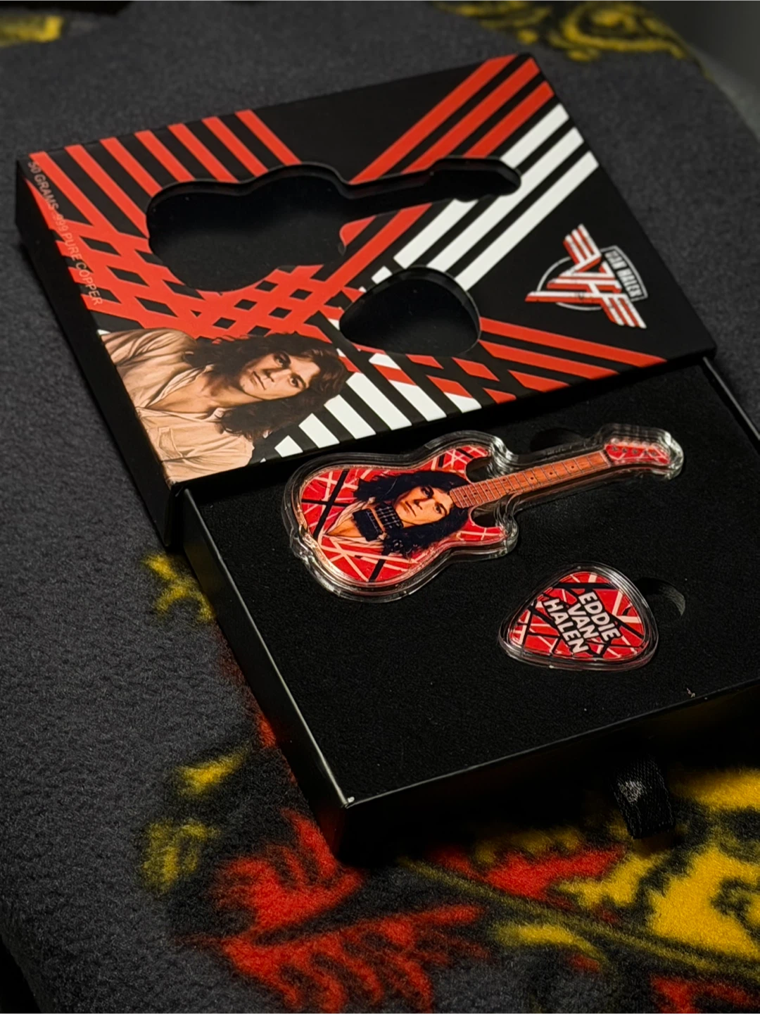 Van Halen .999 Fine Copper Guitar Set