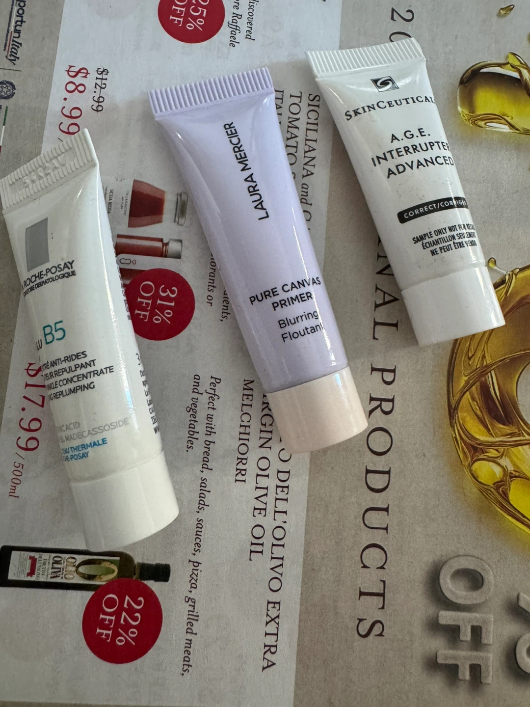 New (unopened) Skin care + primer bundles