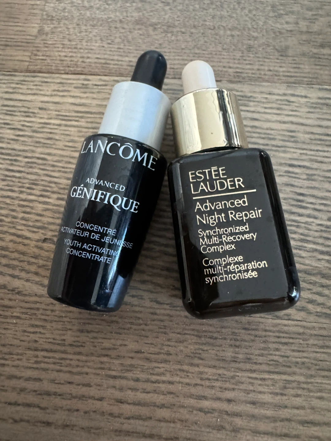 Lancome and Estee Lauder serum set bundle