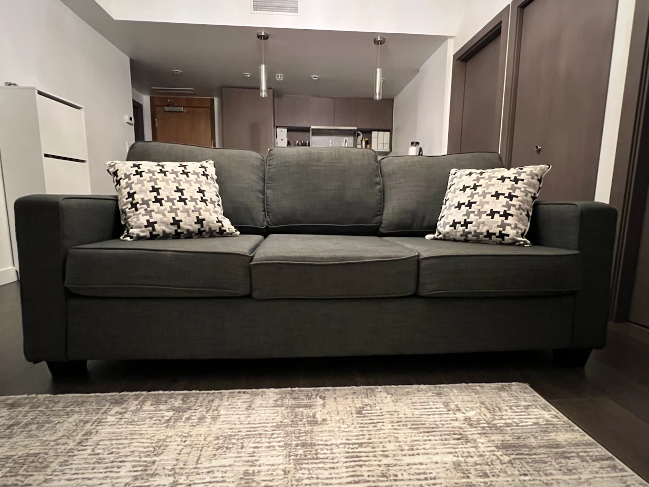 The Brick Sawyer 3-Seater Sofa in Excellent Condition (79")