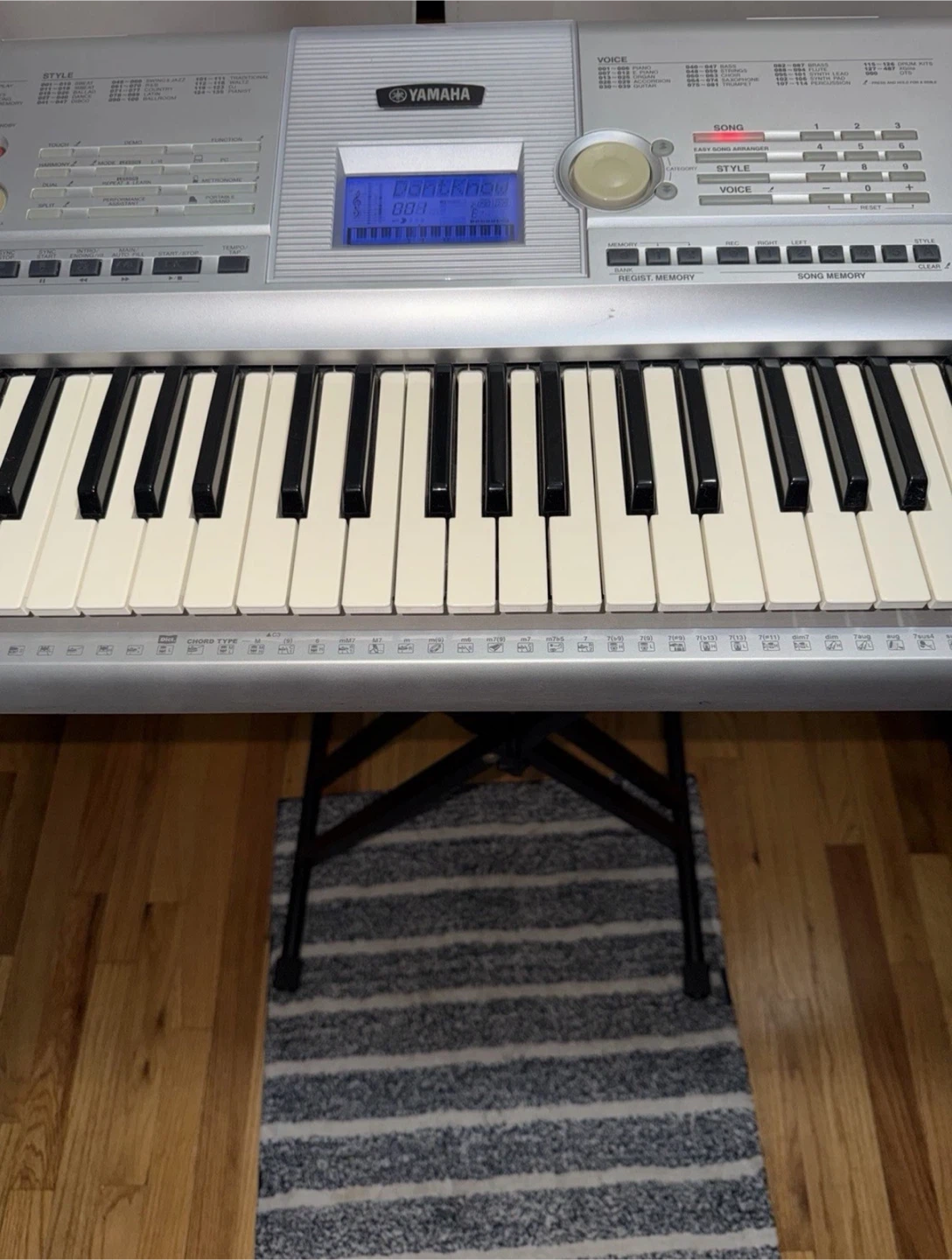 Yamaha DGX- 205 Portable Grand Piano w/Power Supply & Stand - photo 3