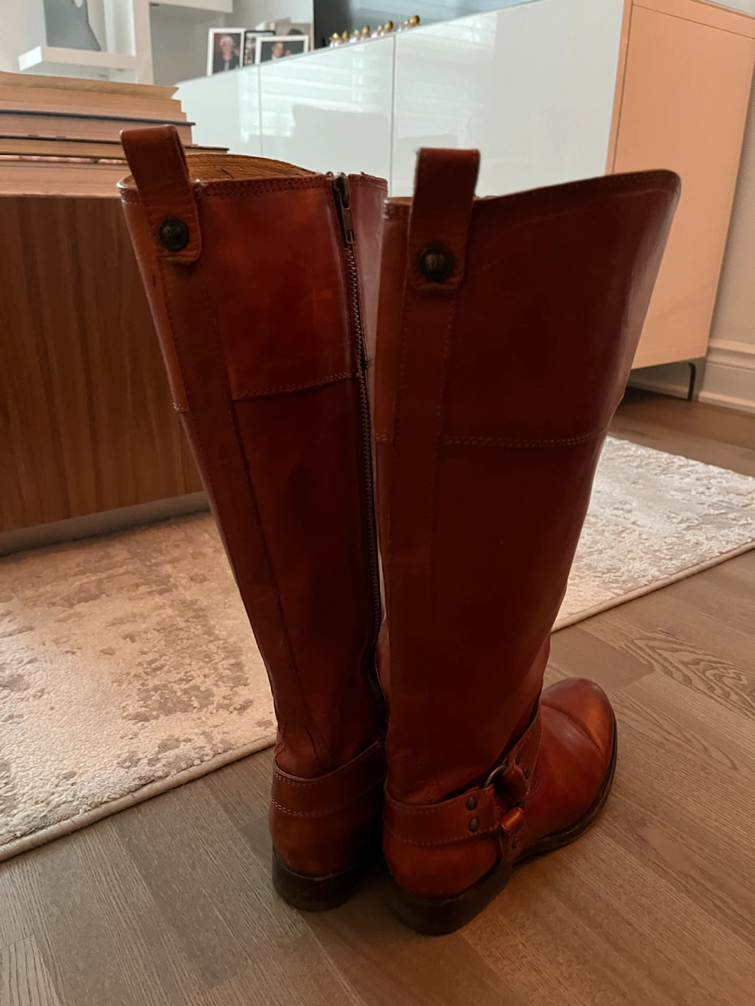 Frye Leather Riding Boots Size 6.5B - photo 3