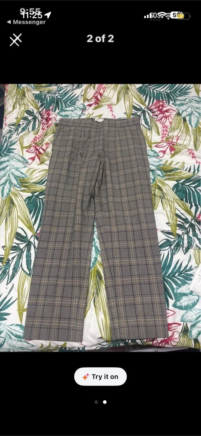 Babaton Plaid Trousers - photo 2