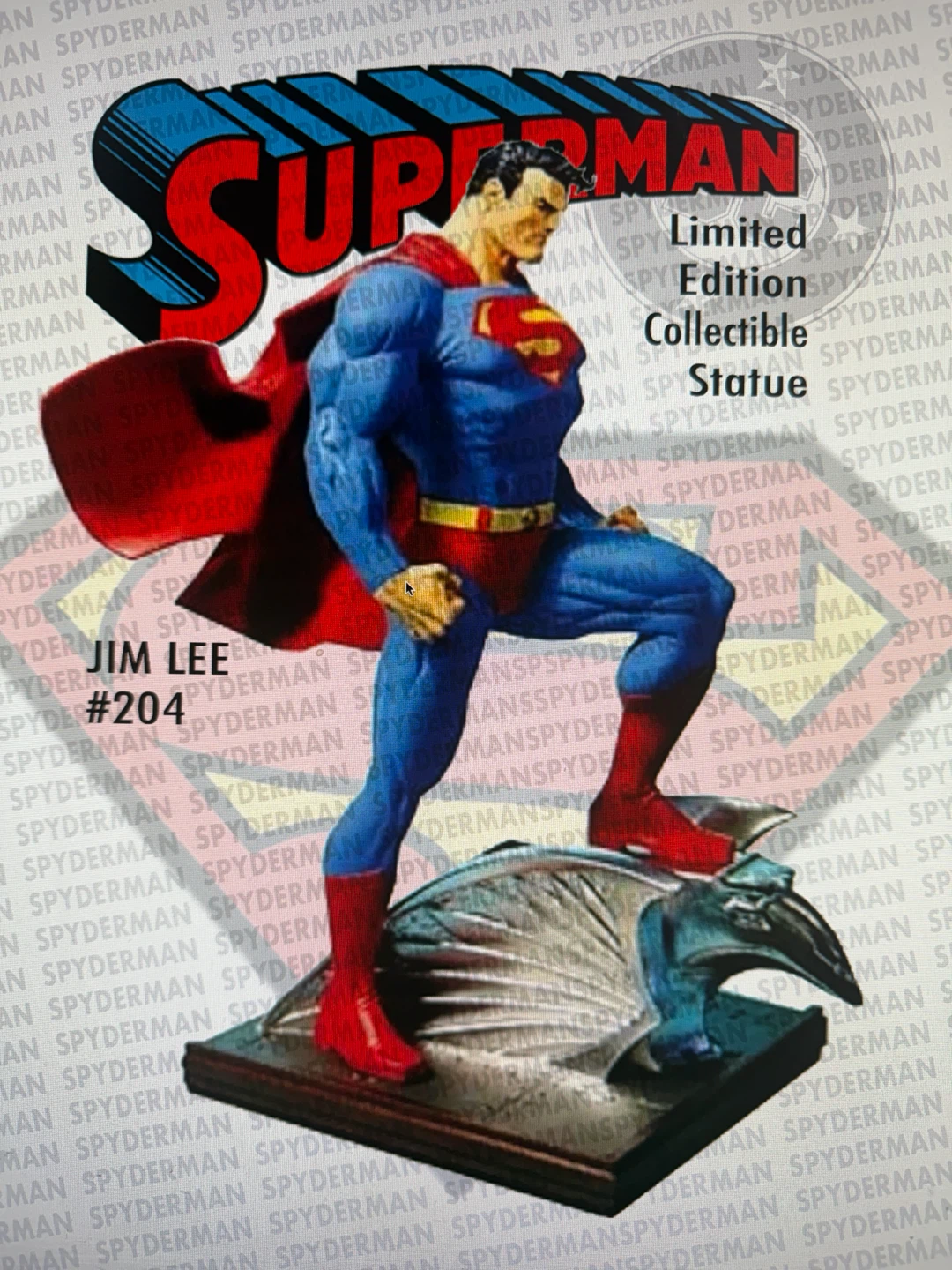 Jim Lee Superman Limited Edition Collectible Statue