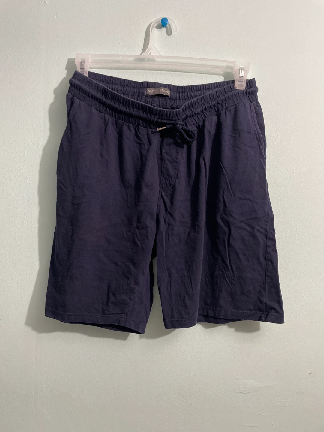 Slate & Stone Navy Drawstring Shorts , Large - photo 2