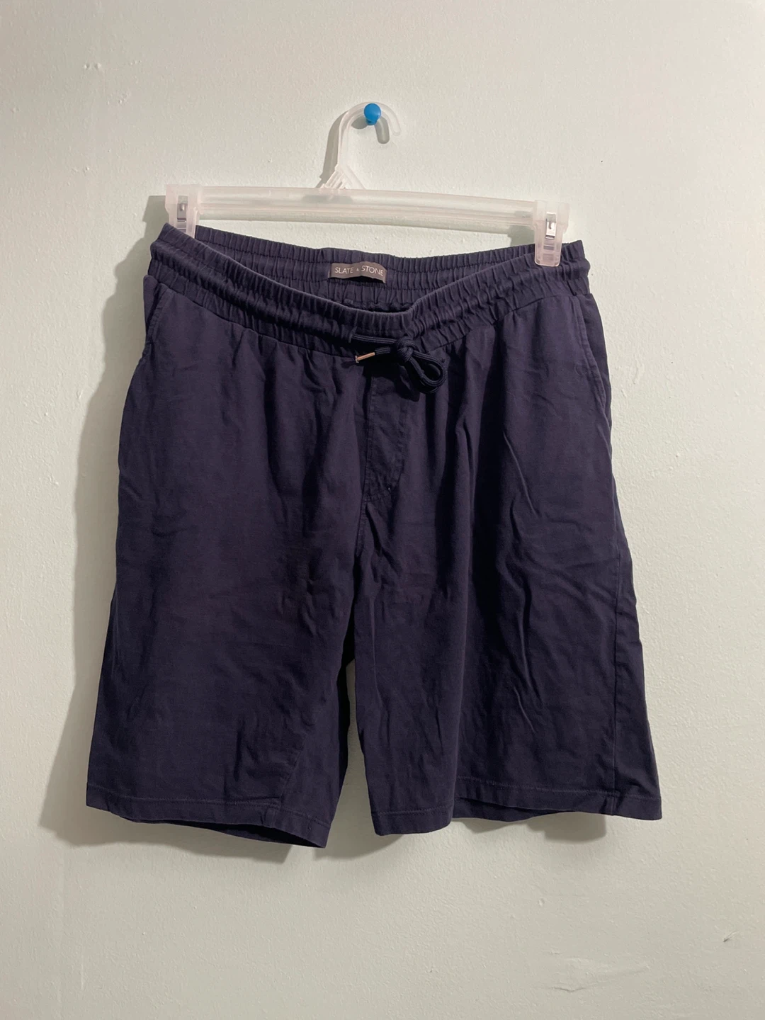 Slate & Stone Navy Drawstring Shorts , Large - photo 3