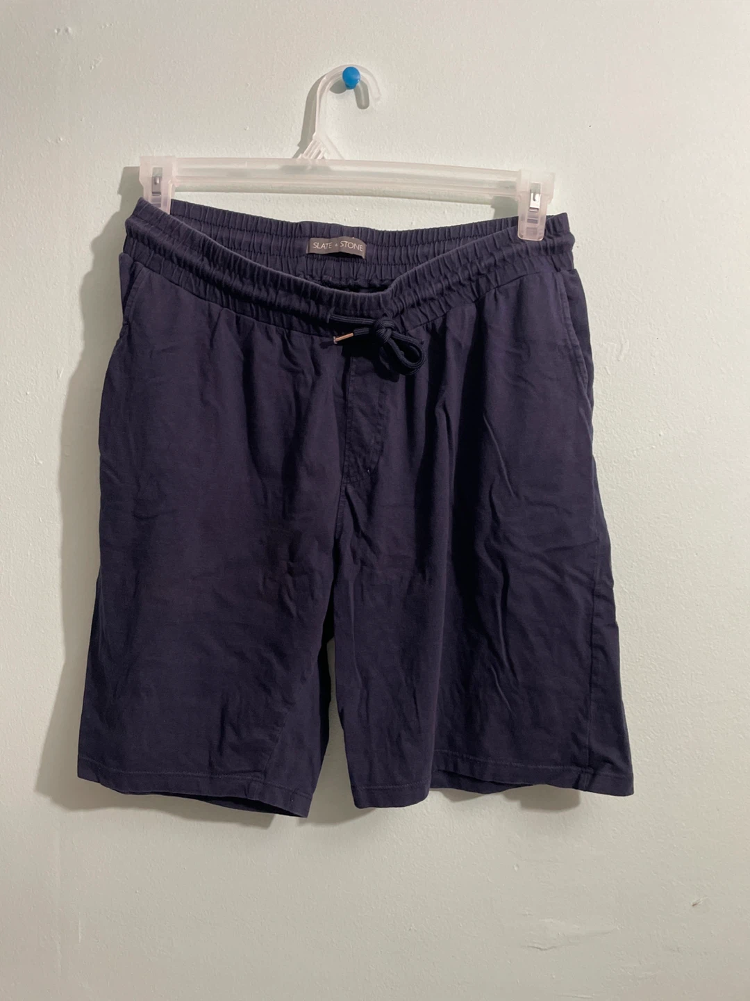 Slate & Stone Navy Drawstring Shorts , Large - photo 4