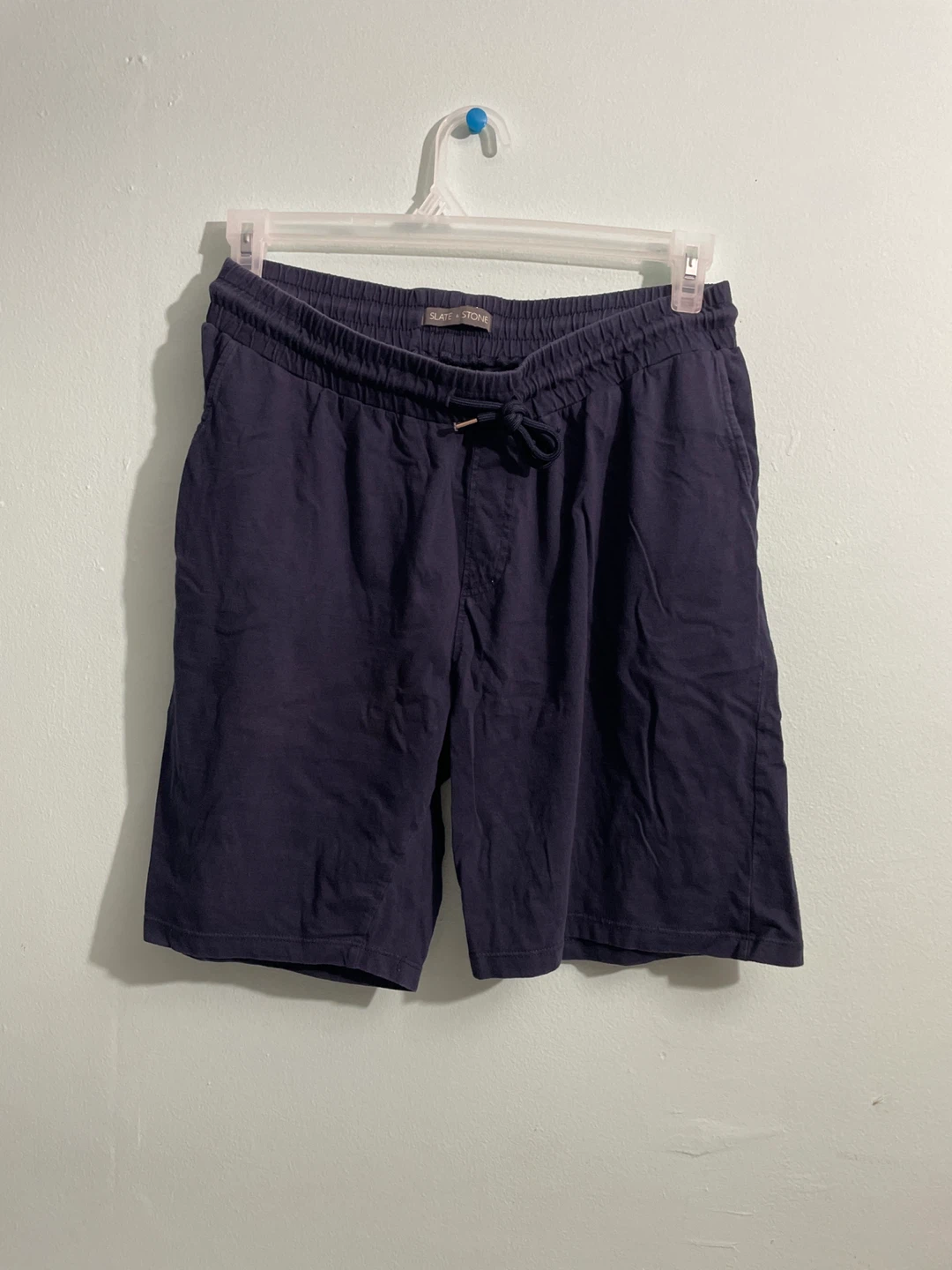 Slate & Stone Navy Drawstring Shorts , Large - photo 5