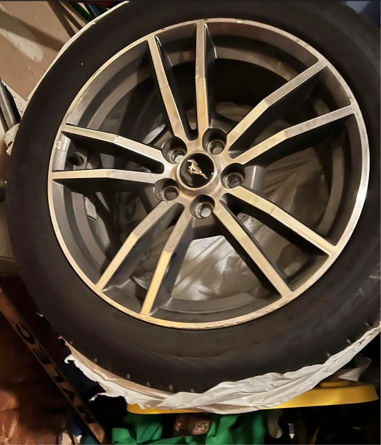 Ford Mustang 18" Rims with Z rated tires