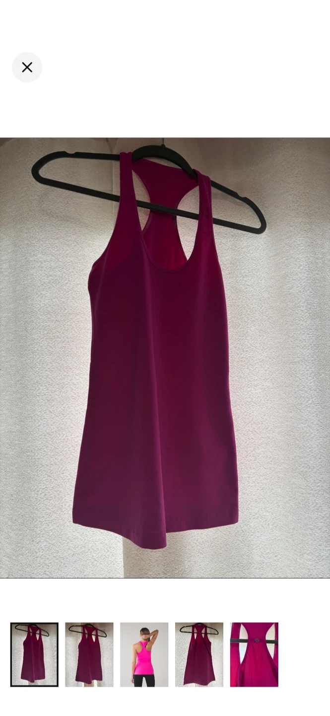 Lululemon racerback tank top