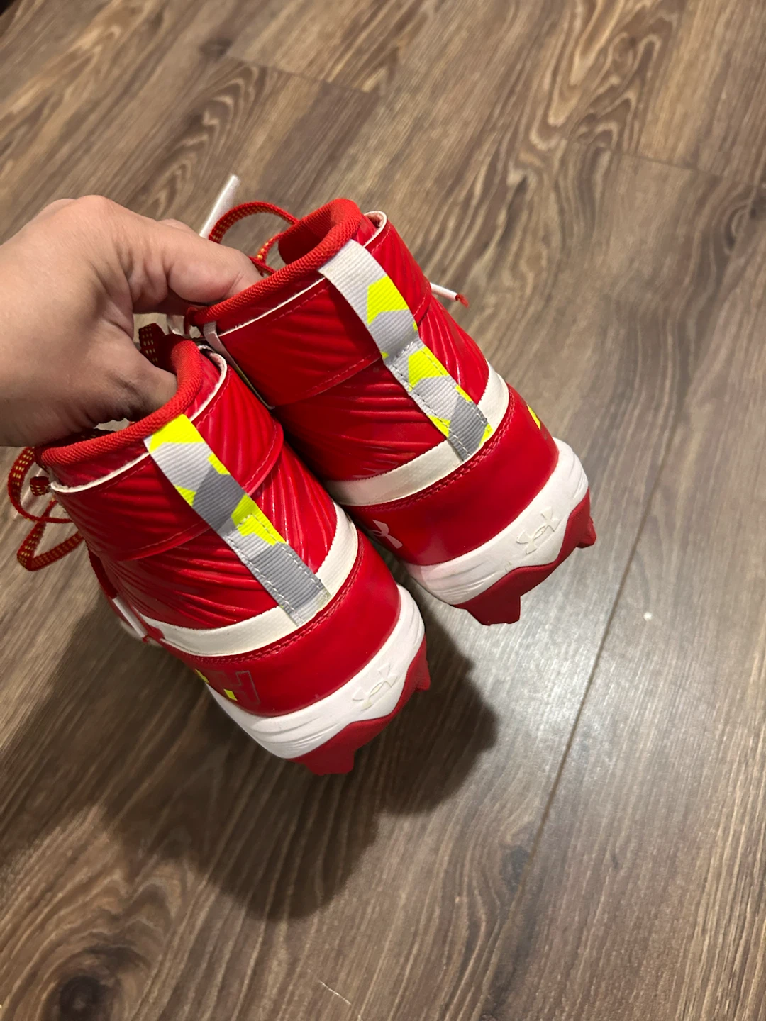 Under Armour Baseball Cleats Red Size 10.5 - photo 5