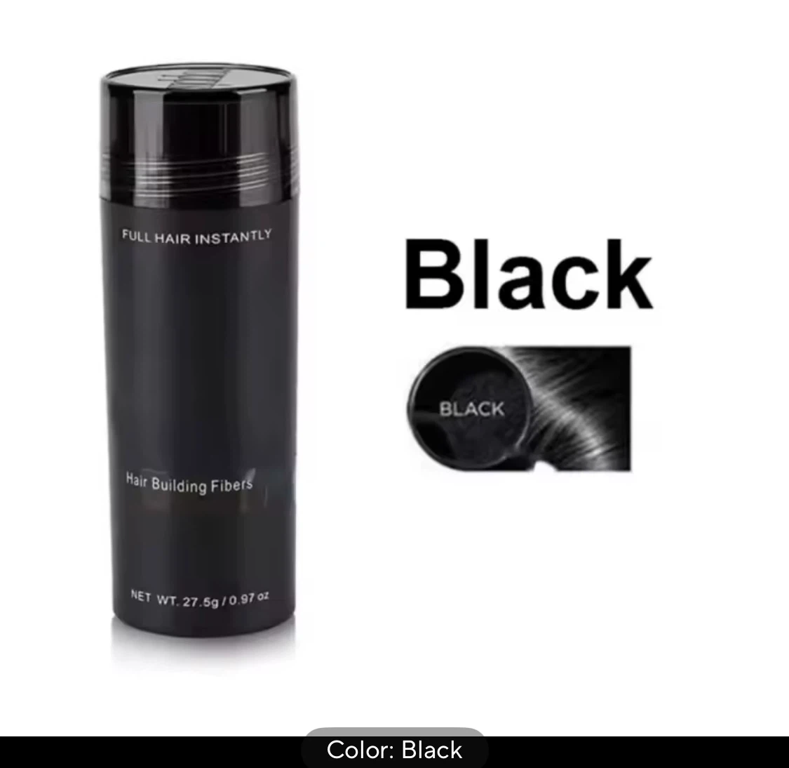 Hair Building Fibers - Black And Dark Brown Brand New Sealed - photo 4