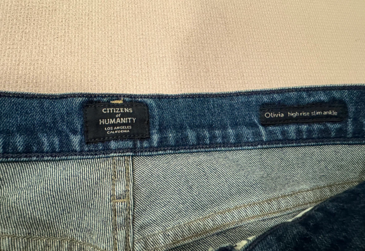 Citizens of Humanity Olivia High Rise Slim Ankle Jeans - photo 5