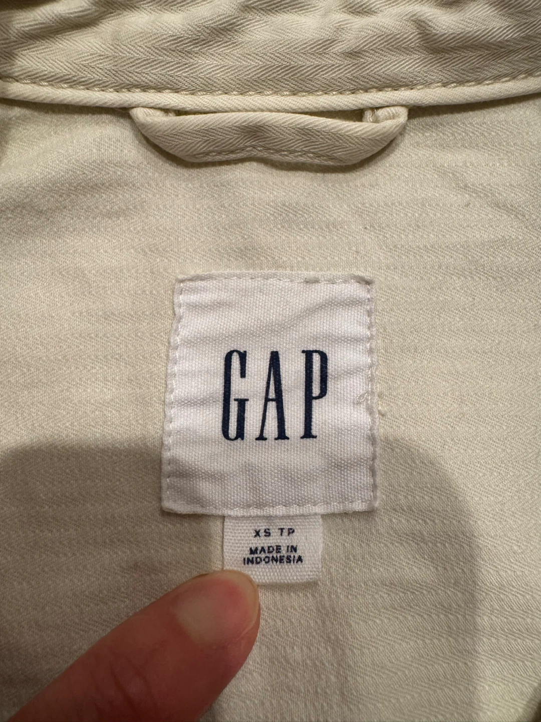 GAP Cream Utility Jacket - photo 3