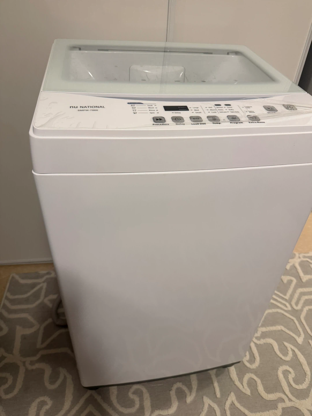 nu NATIONAL Portable Washing Machine SMPW-7866 - photo 2