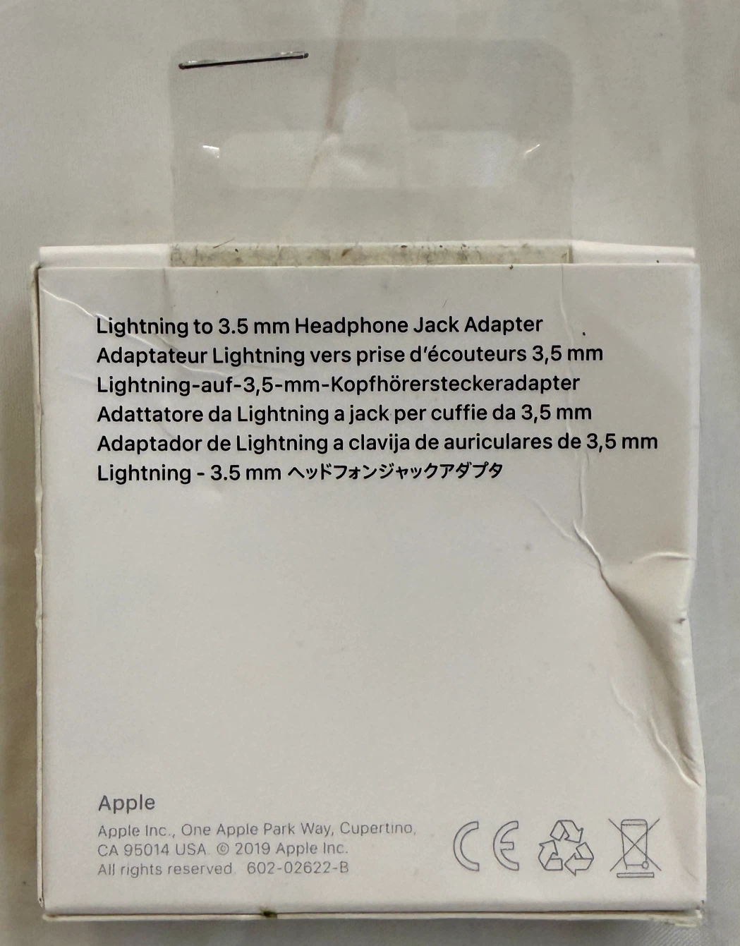 Apple Lightning to 3.5 mm Headphone Jack Audio Adapter. - photo 5