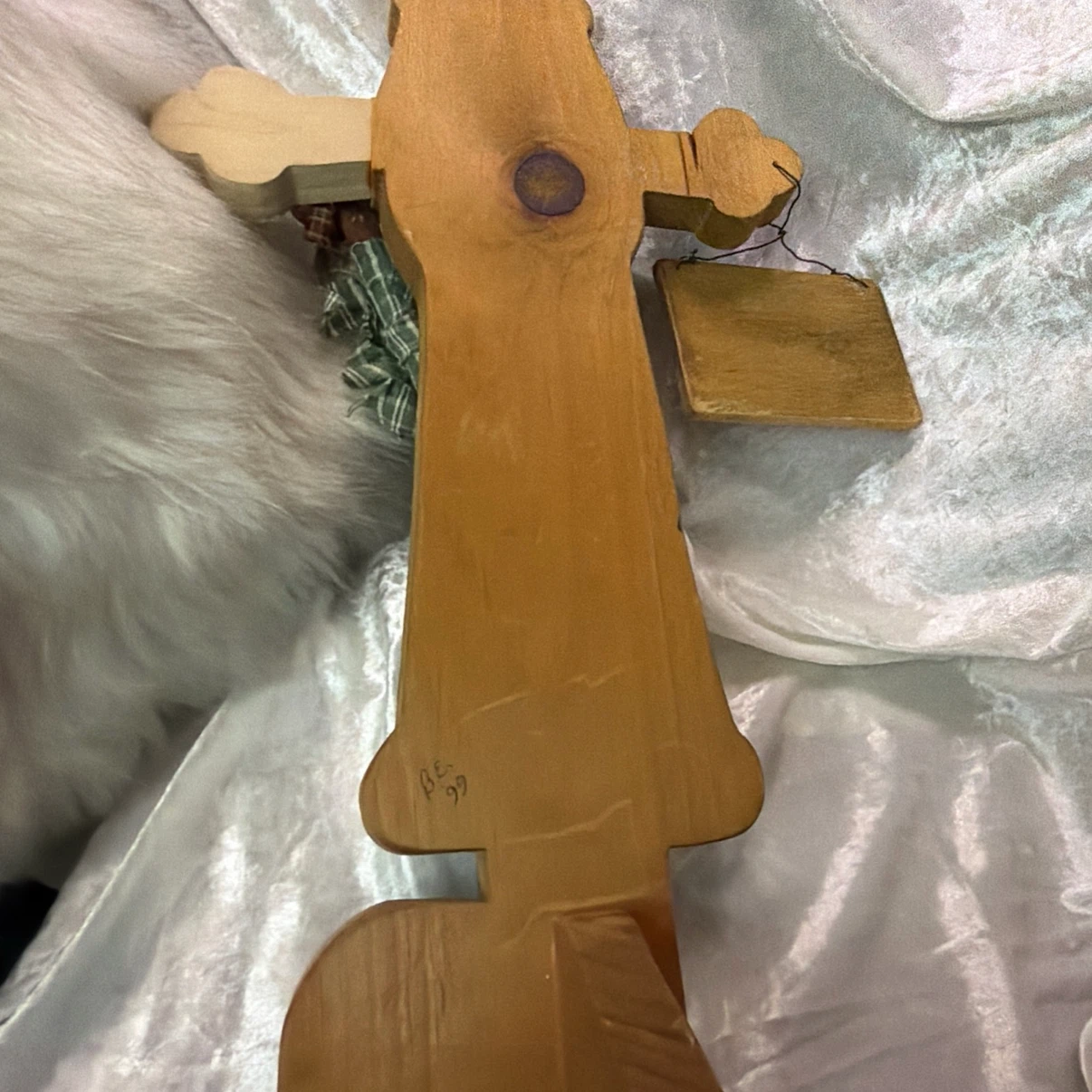 Christmas handmade wooden figures - photo 3