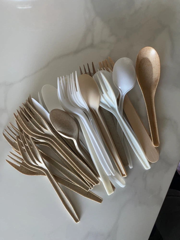 Various plastic forks/spoons new