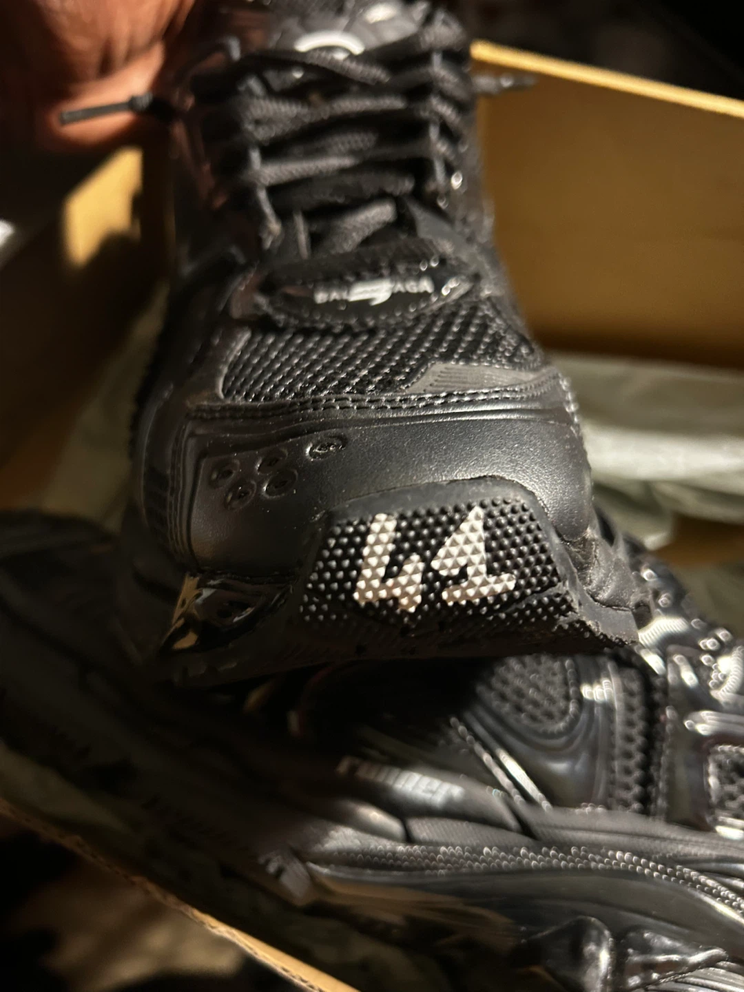 Balenciaga Runner Sneakers Led Black - photo 4