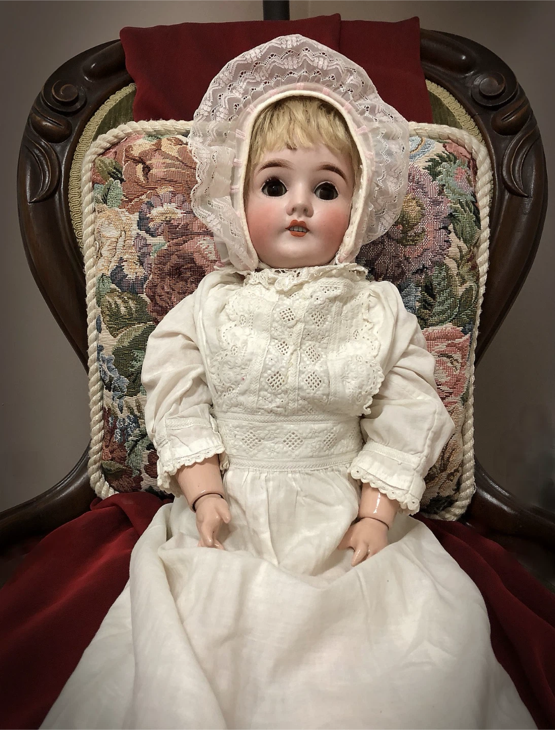 Antique German Bisque Doll - photo 4