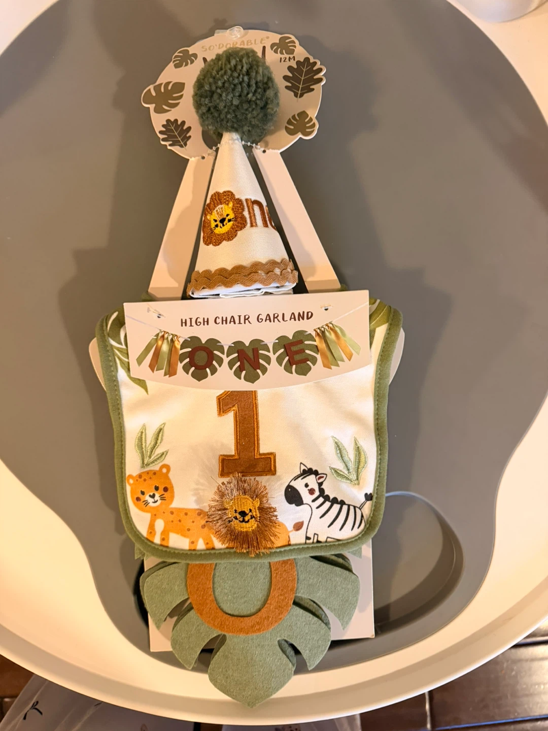 Jungle Safari First Birthday Set