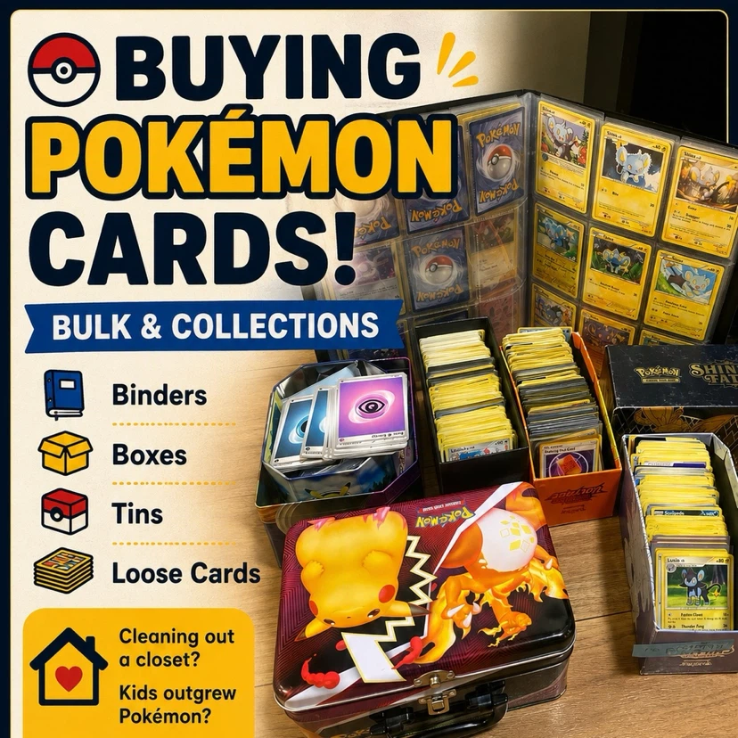 Buying Pokémon Card Collections
